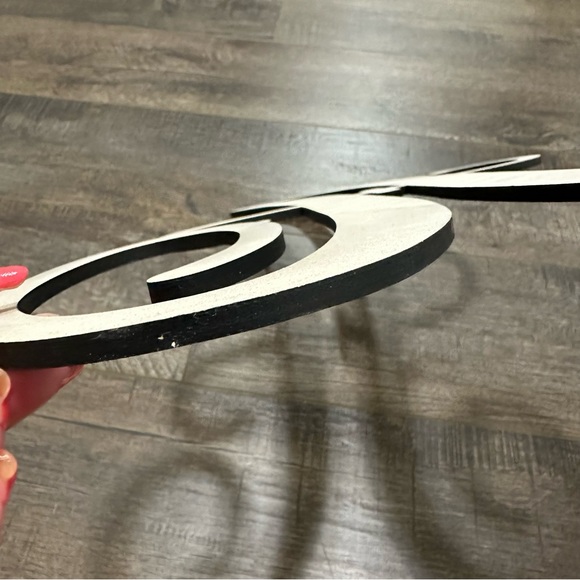 Large “A” Wooden Cutout Letter Party Decor Tabletop Centerpiece Wedding - Picture 3 of 5